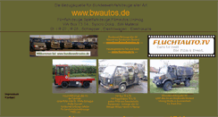Desktop Screenshot of bwautos.de